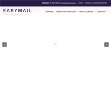 Tablet Screenshot of easymail.net.uy